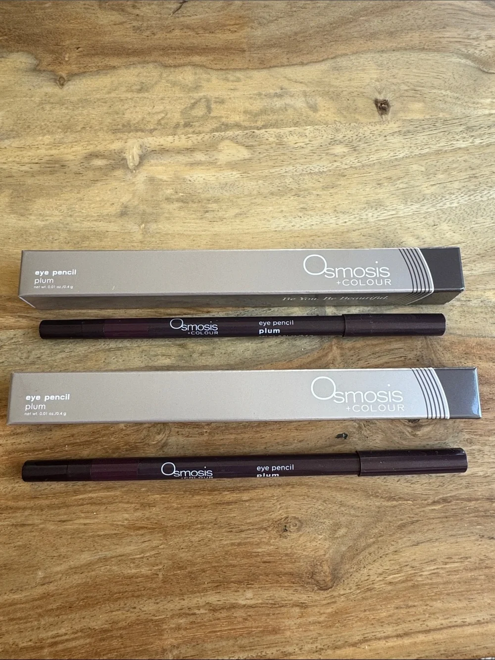 2 Osmosis Plum Eye Pencils New In Box Korea